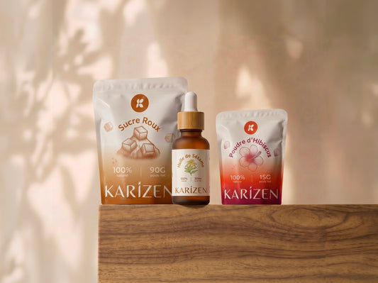 Kit Gommage Doux Sésame & Hibiscus